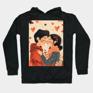 Discover True Romance: Art, Creativity and Connections for Valentine's Day and Lovers' Day Hoodie